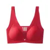 Sujetador Invisible Sin Costuras para Mujer, Estilo Delgado, Push-up, Anti-caída, Sin Aros, Copa Completa Lencería, Tallas Grandes, Cómodo, Transpirable