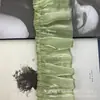 Accesorios de encaje plisado con hoja de loto de perlas multicolor de 7 cm de ancho, puños de cortina para pastel, tela para decoración DIY