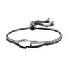 Pulsera de Zirconia de Lujo de Diseño de Nicho de Moda para Mejores Amigas y Hermanas, Joyería de Pulsera Elástica