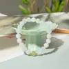 Pulsera de Piedra Cruda con Cuentas para Nicho Pulsera para Mujer Ropa Fresca Pulsera Versátil Accesorios de Joyería de Gama Alta Accesorios de Pulsera
