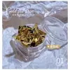 Papel de lámina dorada para decoración de uñas, joyería para uñas, nuevo 2025, ultra delgado, brillante, lámina de oro para uñas, fragmentos de lámina plateada, decoraciones, venta al por mayor