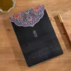 Cuaderno Tejido de Bambú Estilo Chino A5 Grueso Bloc de Notas de Negocios Creativo Tendencia Nacional Retro Corporativo Logo Personalizado