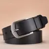 Cinturón de Piel de Vaca para Hombre con Hebilla Retro Simple Versátil Cuero Genuino Resistente al Desgaste Casual de Negocios Cinturón para Pantalones de Hombre Fabricante de Origen