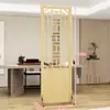 Nuevo biombo de estilo chino para sala de estar, plegable y móvil, de madera maciza, estilo chino, para entrada, dormitorio, divisor de barrera hueco