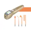 Novo Produto Tela Colorida Bastão de Eletroterapia de Alta Frequência Conjunto de 4 Peças Dispositivo de Eletroterapia com Ozônio de Alta Frequência Equipamento de Beleza Transfronteiriço Fonte de Fábrica Firmador