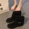 Sandalias de Verano Nuevas de Moda Versátiles de Nicho para Mujer de Exterior de Tanga Planas Casuales Romanas de Punta Abierta Botas Calzado 2026