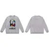 Suministro al por mayor de sudadera con cuello redondo de peso pesado de marca de moda de comercio exterior BAPE cabeza de mono, chaqueta de manga larga de tiburón, 13 sudaderas para hombre