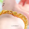 Set de Joyería Étnica Chapado en Oro de Xinjiang, Cadena de Látigo de Caballo, Cadena de Jefe, Pulsera, Collar, Cadena de Oro Grande