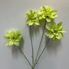 3 amapolas artificiales en colores otoñales para decoraciones de bodas de ensueño, accesorios de fotografía y decoración del hogar