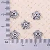 Tapas de Flor de Aleación, Soportes para Cuentas, Separadores, Tapas para Cuentas, Accesorios para Ensartar Pulseras y Collares DIY, Venta Directa del Fabricante