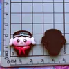 Brillante versión Q lindo Viaje al Oeste mono monje Caballo Blanco dragón bebé pasador cuerda para el pelo agarre pegamento en crema accesorios DIY