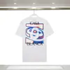 2026 Transfronterizo Casablanca Verano Nuevo Estilo Casablanca Letra Logo Estampado Holgado Manga Corta Camiseta