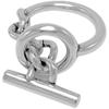 Anillo Popular Nuevo de Estilo Coreano Personalizado Multicapa para Mujer, Moda Retro Cadena Hebilla Ot Anillo Abierto Anillo para Dedo Índice