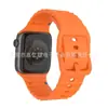 Adecuado para Relojes Apple iWatch, Correa de Silicona con Patrón de Olas para Applewatch, Mismo Modelo Oficial, Venta al por Mayor de Fábrica
