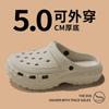 Zuecos de Verano para Hombre de Eva con Punta Cerrada y Suela Gruesa de Neumático Antideslizantes al por Mayor Chanclas Deportivas de Playa para Exterior para Hombre