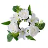 Corona de Candelabro de Rosa y Lirio de Color Primavera Artificial Transfronteriza Decoración para Fiesta en Casa de Amazon Adorno para Boda de Primavera