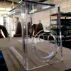 Cubierta de Equipo Acrílica, Cubierta Protectora de Instrumento de Alta Transparencia Personalizada, Cubierta Antipolvo para Máquina Experimental de Fábrica