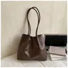 Bolso Tote Retro de Gran Capacidad para Mujer 2026 Nuevo Casual para el Trabajo Bolso de Hombro Único Moda Más Vendido Bolso de Axila Transfronterizo