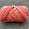 Nuevas Tiras Gruesas de Tela de Terciopelo y Terciopelo de Cristal Hilo de Núcleo Transfronterizo para Fundas de Almohada, Hilo Grueso Islandés para Bolsas de Bricolaje