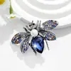 Broche de Abeja Nuevo Transfronterizo, Broche de Insecto Retro de Alta Gama de Moda Europeo y Americano, Exquisito Pin Accesorio para Hombres y Mujeres