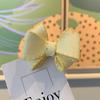 Pinza para el pelo tocado infantil pinza para el pelo lazo tridimensional de gamuza banda de goma hecho a mano accesorios para el pelo de niña bolsa para zapatos material diy