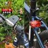Juego de luces para bicicleta transfronterizas, combinación para conducción nocturna, carga USB, botón impermeable, luz brillante para bicicleta de montaña, faro delantero, venta al por mayor
