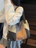 Comercio Exterior Transfronterizo Al por Mayor Bolso de Hombro Grande de Lona Bolso Cruzado Retro con Retazos para Mujer Bolso de Viaje para Mujer de Venta Caliente Almacenamiento