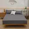 Conjunto de Três Peças para Colchão de Cor Sólida Amazon Comércio Exterior Fronha Roupa de Cama Capa de Colchão Transfronteiriça Têxtil para o Lar