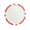 Fabricante Original UV Barra Longa Curta Plástico Moeda Plástico Ficha Jogo ABS Moeda 40mm Em Branco Logo Imprimível Atacado