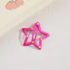 Pinza para el pelo para niña, parte trasera de la cabeza, cabello roto, tamaño pequeño, color BB, bonita pinza de estrella, horquilla de estrella de cinco puntas para niña