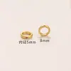 Accesorios de color arena dorado que conservan el color, joyería DIY, anillo de correr con circonita microincrustada, hebilla universal de oro antiguo, pulsera de material tejido