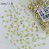Rhinestones de circonita amarillo dorado para decoración de uñas, mini strass pequeños de color amarillo de fondo plano y forma irregular, efecto iluminador, accesorios de decoración de uñas ponibles