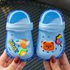 Chinelos infantis verão meninas fofos sola macia antiderrapante sandálias infantis infantil bebê sapatos buraco meninos