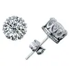 Múltiples Estilos de Aretes de Corona Incrustados con Diamantes Yihua, Joyería Estilo Coreano con un Noble y Elegante Diseño de Corona Floral, Aretes de Circonita