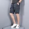 Novo estilo japonês masculino retro simples esportes ao ar livre ferramentas shorts personalizado all-match high street 064