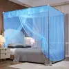 Nova Mosquiteiro de Palácio Doméstico com Suporte Reforçado, Estilo Princesa, Espessado e Densificado, Mosquiteiro Tradicional para Cama de Casal