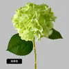 Flores Artificiales de Hortensia Realistas para Decoración de Sala de Estar y Mesa de Comedor, Ramo de Flores Falsas de Alta Gama