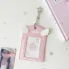 Hisocute Original Tarjetero para Perseguir Estrellas Funda para Exhibición de Polaroid de Tres Pulgadas Colgante Tarjeta de Estudiante de Campus Tarjeta de Comida Funda Protectora