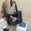 2026 Nuevo Bolso de Hombro Grande de Nicho para Mujer Sentido del Diseño Lindo Bolso Tote de Dibujos Animados Bolso Versátil Simple para Mujer