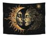 Hogar creativo decorativo colgante tela de fondo tela dormitorio tapiz dormitorio iluminación tapiz rompecabezas hogar tela colgante al por mayor