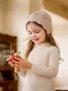 [Nuevo Producto] Camiseta de Manga Larga para Niña, Top de Otoño Estilo Francés con Puntos, Camiseta Base para Niños, Ropa Cálida para Bebé