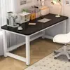 Escritorio simple, mesa de computadora, escritorio de escritorio para uso doméstico, dormitorio, escritorio de estudiante para escribir, banco de trabajo, escritorio rectangular de oficina, mesa pequeña