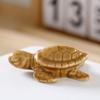 Artesanías de cerámica Dehua al por mayor, adornos de micropaisaje con forma de ballena y tortuga marina, accesorios para acuarios y peceras.