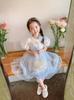 Vestido de Princesa para Niña 2026 Nuevo Estilo de Verano Vestido Infantil de Moda Atuendo de Verano de Elsa Ropa Infantil Falda de Verano