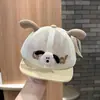 Chapéu de Bebê Desenho Animado Cachorrinho Tela Boné de Baseball Verão Proteção Solar Boné de Baseball com Aba para Meninos e Meninas