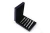 Caja de regalo transfronteriza, caja de regalo negra, tapa abatible, clip de corbata, caja de embalaje especial, caja de regalo creativa, venta al por mayor en stock
