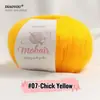 Comercio exterior hilo de mohair de bebé sudafricano para tejer a mano ganchillo DIY hilo fino hilo de mohair de seda ovillo de caballito de mar venta al por mayor