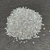 Pedras Preciosas Cultivadas, Formato Redondo, Ultra-Branco 7A, 0,8-3mm, Pedra de Silício de Carbono Sintética, Moissanita, Atacado