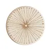 Posavasos Absorbente Redondo Estilo Japonés, Posavasos Duro de Tierra de Diatomeas Aislante de Calor, Salvamanteles de Escritorio, Posavasos Anti-quemaduras para Mesa de Comedor, Posavasos para Taza de Té de Oficina