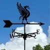 Explosiones Transfronterizas de Amazon Artesanías de Metal Pintura en Aerosol Decoración de Techos Veletas Adornos Arte de Hierro para Exteriores de Patio